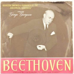 Пластинка Orchestra Simfonică A Filarmonicii De Stat „George Enescu“. Dirijor : George Georgescu Beethoven ‎– Simfonia Nr. 5 În Do Minor • Uvertura „Coriolan“