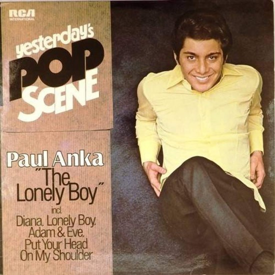 Пластинка Paul Anka The lonely boy