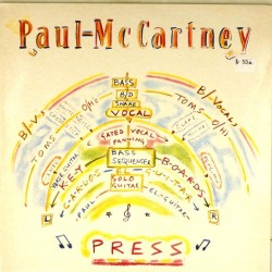 Пластинка Paul McCartney Press (maxi single, 45rpm)