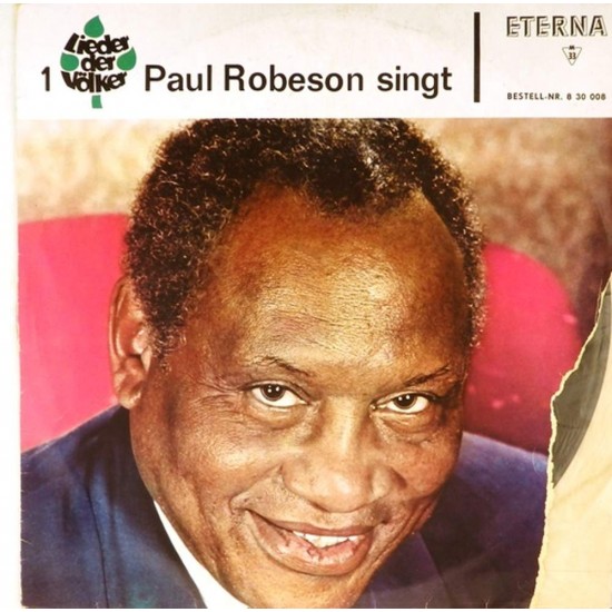 Пластинка Paul Robeson Paul Robeson Singt