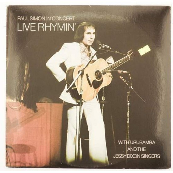 Пластинка Paul Simon Paul Simon in concert live rhymin'