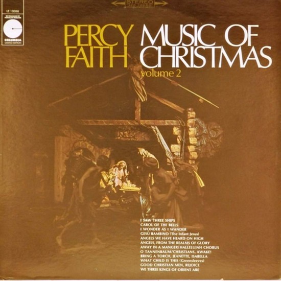 Пластинка Percy Faith Music of Christmas. Volume 2