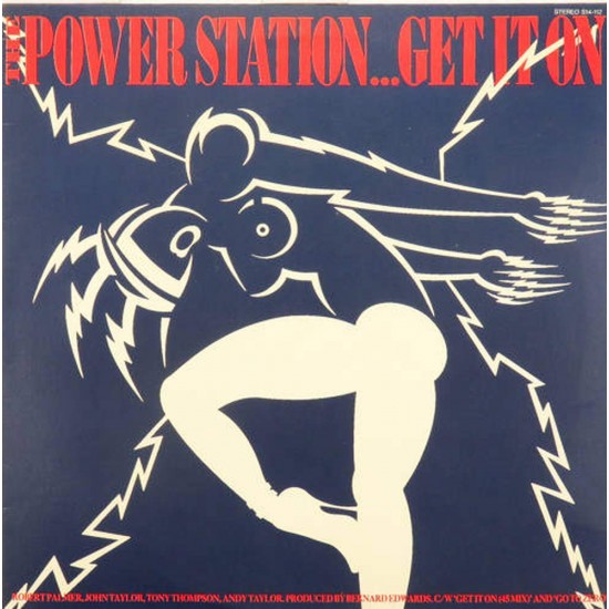 Пластинка Power Station Get it on (12" single 45 rpm)