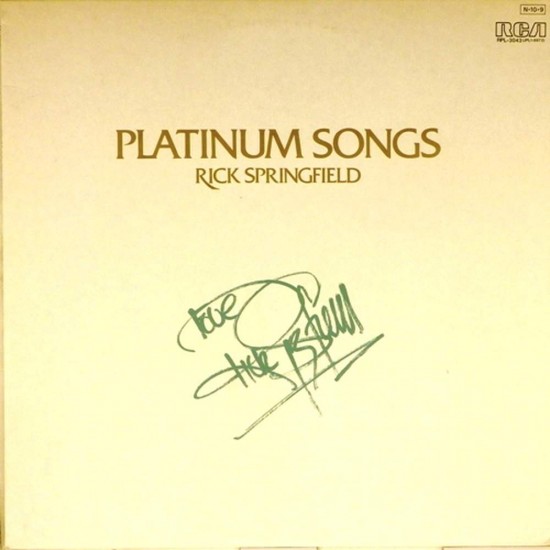 Пластинка Rick Springfield Platinum songs