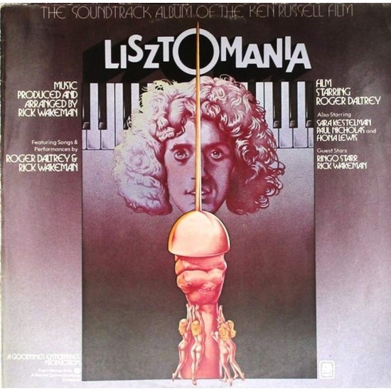 Пластинка Rick Wakeman Lisztomania (The Soundtrack Album of the Ken Russel Film)