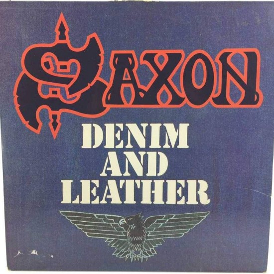 Пластинка Saxon Denim and leather