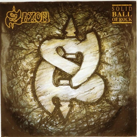 Пластинка Saxon Solid ball of rock