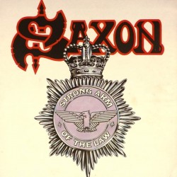 Пластинка Saxon Strong arm of the law