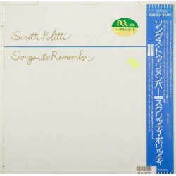 Пластинка Scritti Politti Songs to Remember