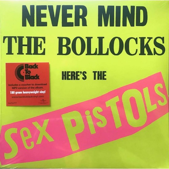 Пластинка Sex Pistols Never mind the bollocks