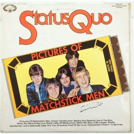 Пластинка Status Quo Pictures of Matchstick men