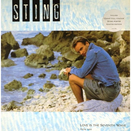 Пластинка Sting Love is the Seventh Wave (maxi-single, 45rpm)