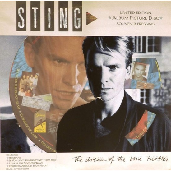 Пластинка Sting The dream of the blue turtles