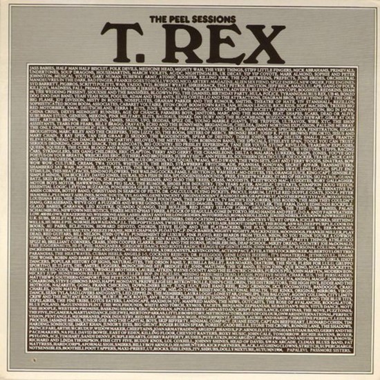 Пластинка T. Rex The peel sessions