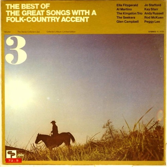 Пластинка The Best of the Great Songs With a Folk-Country Accent Сборник. Vol.3