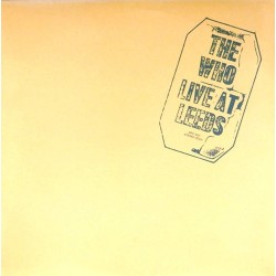 Пластинка The Who Live at leeds