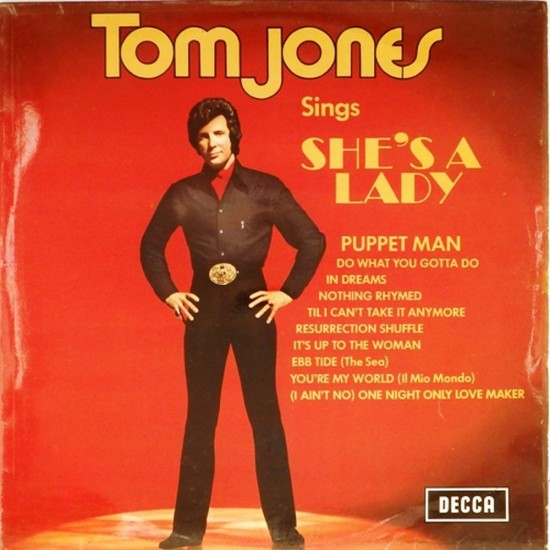 Пластинка Tom Jones She's a lady