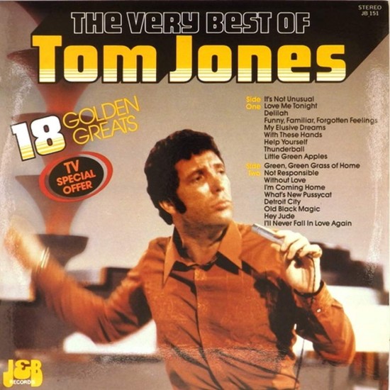 Пластинка Tom Jones The very best. 18 golden greats