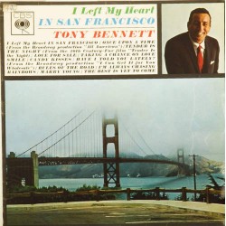 Пластинка Tony Bennet I left my heart in San Francisco