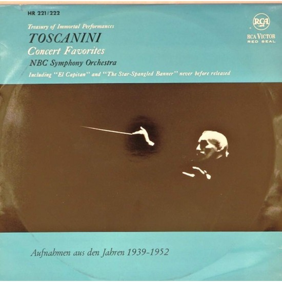 Пластинка Toscanini, NBC Symphony Orchestra Concert Favorites (2 LP)