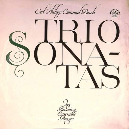 Пластинка Trio Sonatas Carl Philipp Emanuel Bach