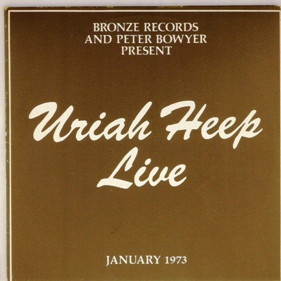 Пластинка Uriah Heep Live. January 1973 (2 LP)