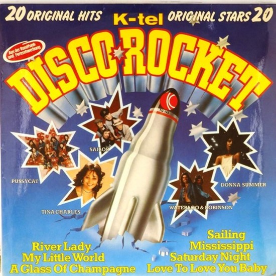 Пластинка Various K-Tel Disco-rocket. 20 original hits/ 20 original stars