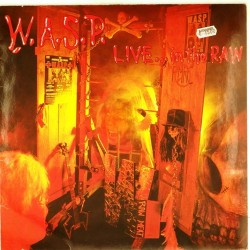 Пластинка WASP Live... in the RAW