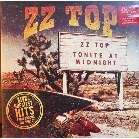 Пластинка ZZ Top Live! Greatest Hits From Around The World ( 2 LP)